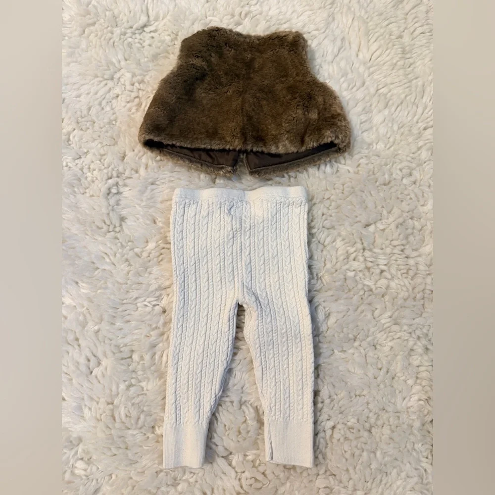 GAP Brown and Cream Kids Matching Set